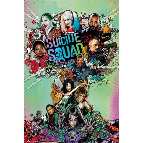 Suicide Squad: Suicide Squad Atomic Cloud Plakat