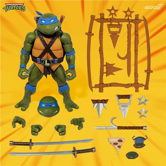 Ninja Turtles: Leonardo Ultimates Action Figure 18 cm