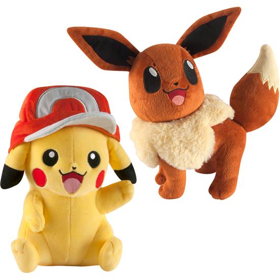 Pokémon: Pikachu med Ash Cap og Eevee
