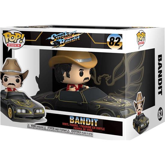 Smokey and the Bandit: Bandit in Trans Am POP! Rides Vinyl Figur 18 cm
