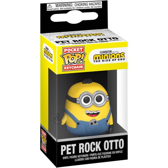 Diverse: Pet Rock Otto Pocket POP! Vinyl Nøglering