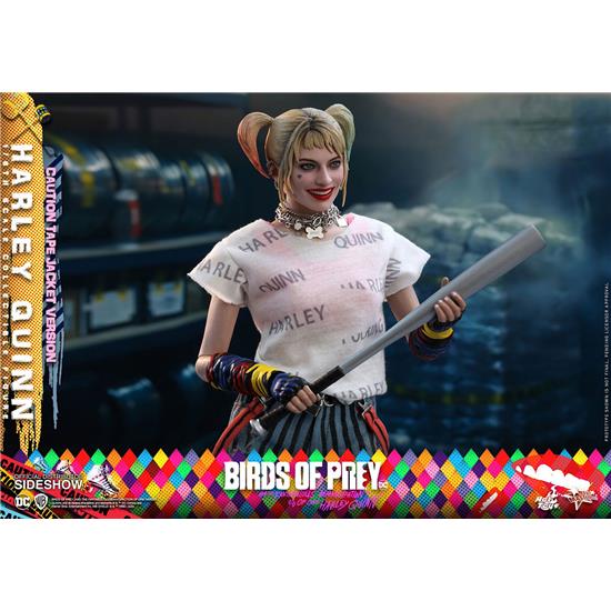 Birds of Prey: Harley Quinn (Caution Tape) Movie Masterpiece Action Figure 1/6 29 cm