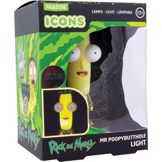Rick and Morty: Mr PoopyButtHole 3D Icon Lampe