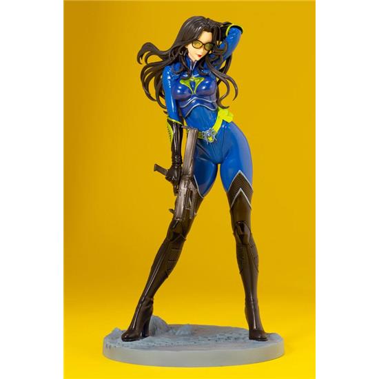 GI Joe: Bishoujo Baroness 25th Anniversary Blue Color Ver. Statue 1/7 23 cm