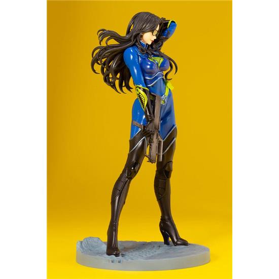 GI Joe: Bishoujo Baroness 25th Anniversary Blue Color Ver. Statue 1/7 23 cm