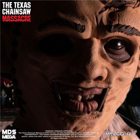 Texas Chainsaw Massacre: Leatherface Mega Scale Action Figure with Sound Feature 38 cm