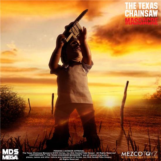 Texas Chainsaw Massacre: Leatherface Mega Scale Action Figure with Sound Feature 38 cm
