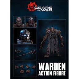 Gears Of War: Warden Action Figure 1/12 18 cm