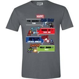 Avengers: Avengers 8 Bit T-Shirt