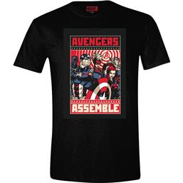 Avengers: Assemble Propoganda Poster T-Shirt