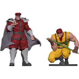 Street Fighter: Bison & Rolento Statues 1/8