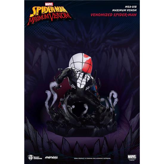 Spider-Man: Venomized Spider-Man Mini Egg Attack Figure 8 cm