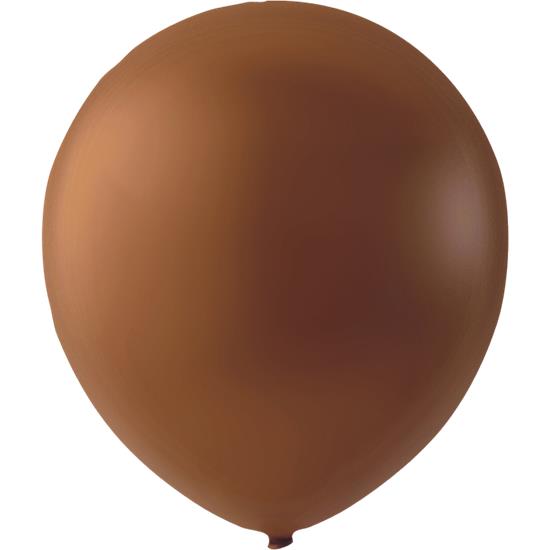 Diverse: Brun Latex balloner 31 cm 100 styk