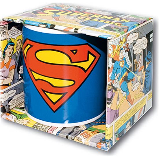 Superman: Klassisk Blå Logo krus