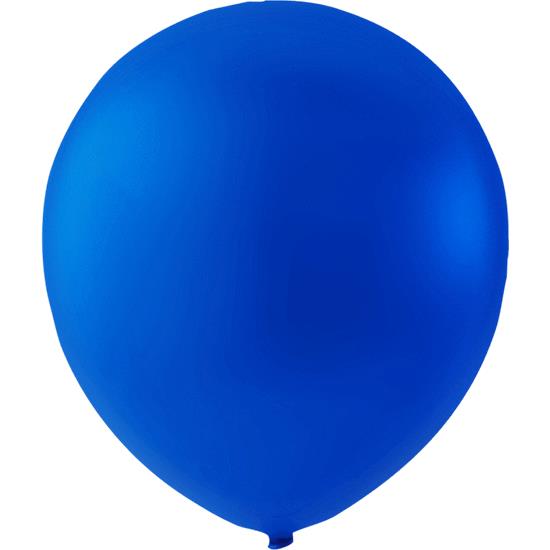 Diverse: Blå Latex balloner 31 cm 100 styk