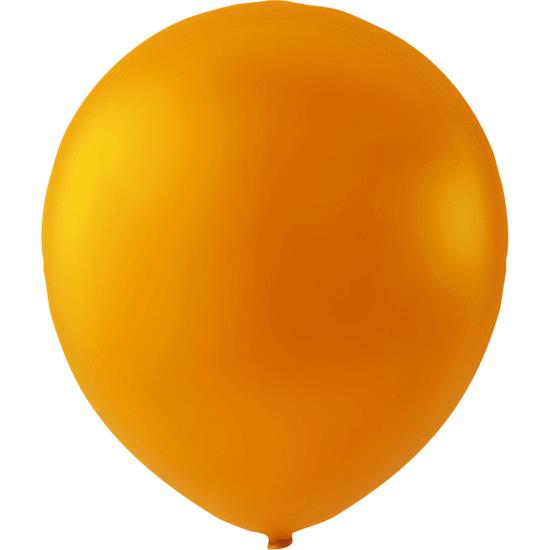 Diverse: Orange Latex balloner 31 cm 25 styk