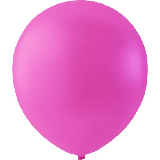 Diverse: Rosa Latex balloner 31 cm 100 styk