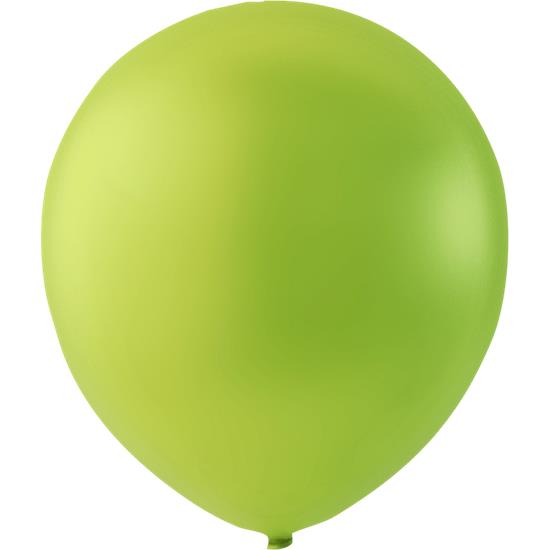 Diverse: Æblegrøn Latex balloner 31 cm 100 styk