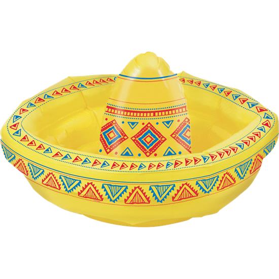 Diverse: Mexicansk Sombrero Oppustelig 45 cm