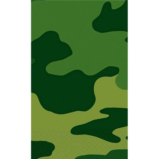Diverse: Militær Camouflage Plastikdug 243 x 137 cm