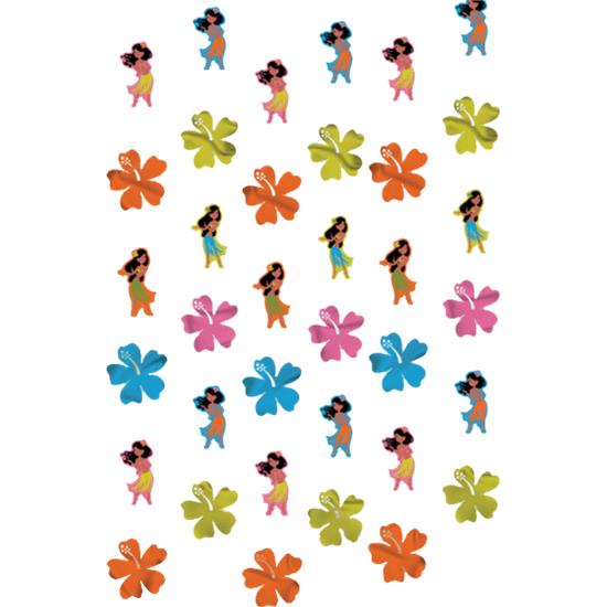 Diverse: Hawaii Hula piger og blomster Hænge guirlande