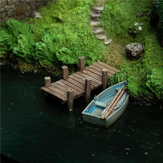Hobbit: Hobbiton Mill & Bridge Environment 31 x 17 cm