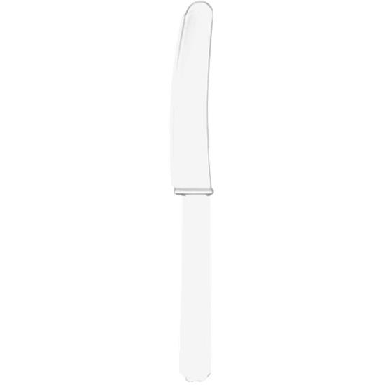 Diverse: Plastik Knive Hvid 10 styk