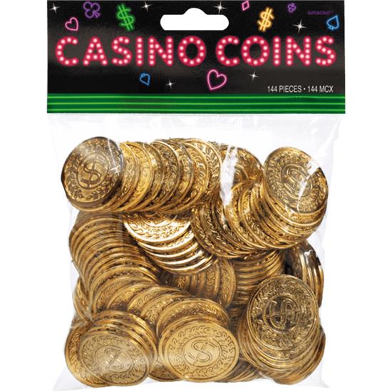 Casino: Casino Guld Jetoner 144 styk