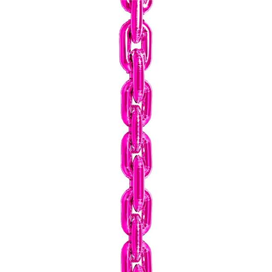 Diverse: Pink Deco Links Folieballon 87 cm