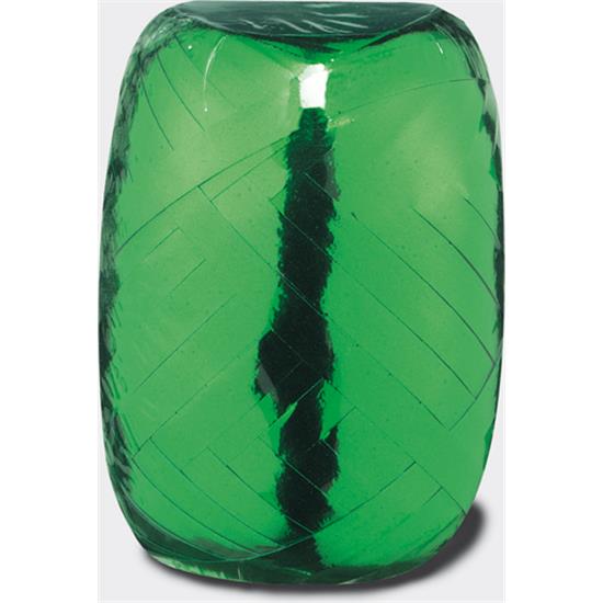 Diverse: Grøn metallic Ballonbånd 20 meter