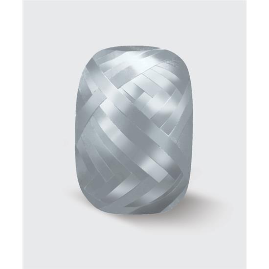 Diverse: Mat sølv Ballonbånd 20 meter