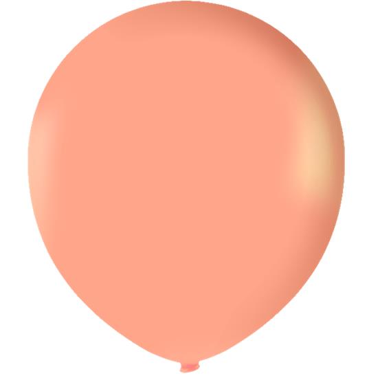 Diverse: Fersken Latex balloner 23 cm 100 styk