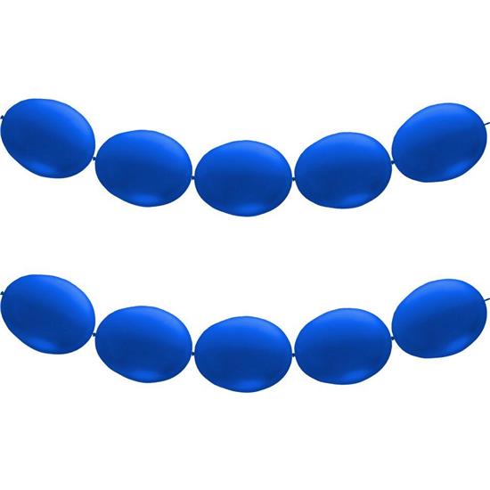 Diverse: Blå Link balloner 26 cm 100 styk