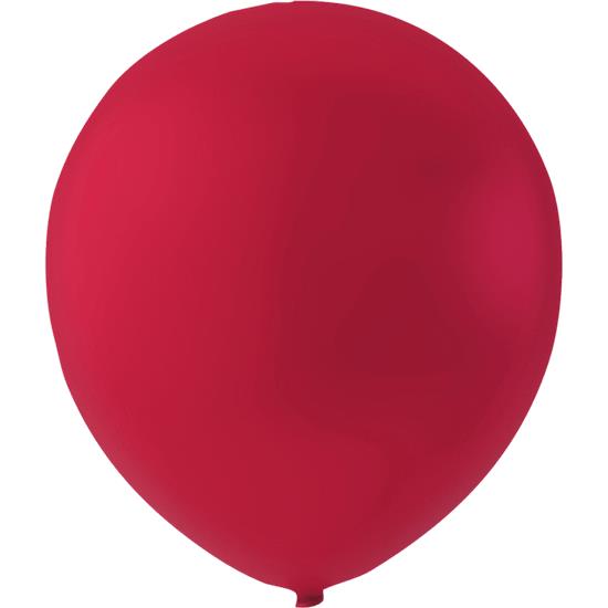 Diverse: Rød Kæmpe ballon 91 cm 10 styk