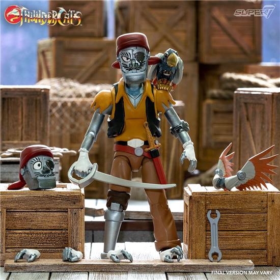 Thundercats: Captain Cracker the Robotic Pirate Scoundrel Action Figure 18 cm