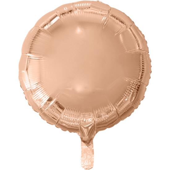 Diverse: Champagne Rund Folie Ballon 46 cm