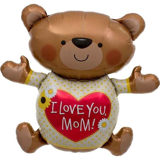 Diverse: I Love You Mom Folie ballon 109 cm
