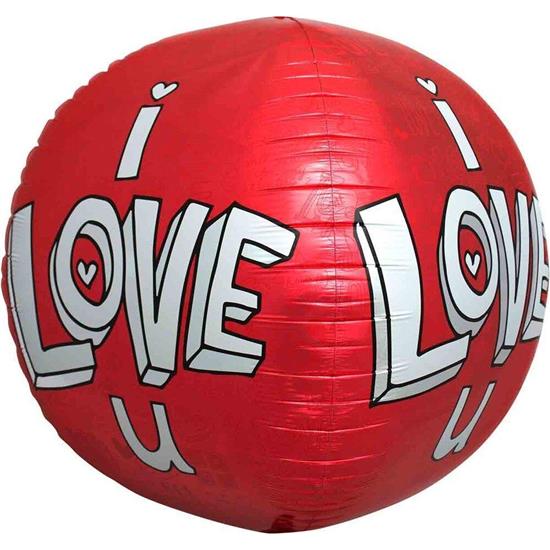 Diverse: I love you Folie ballon 43 cm