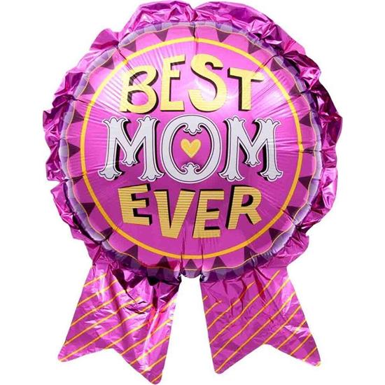 Diverse: Best Mom Ever Folie ballon 74 cm