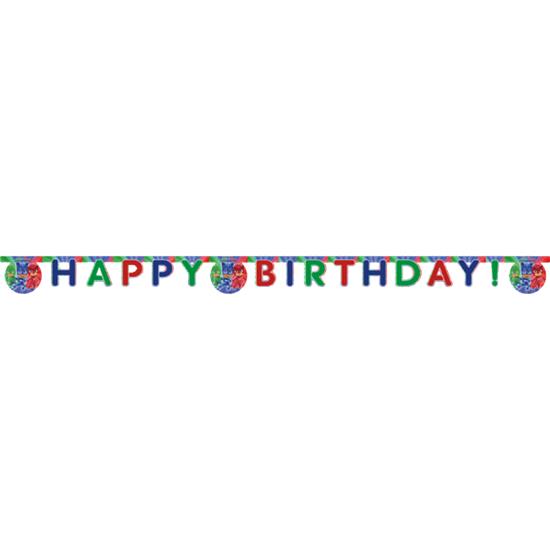 Diverse: PJ Masks Happy Birthday banner 2 meter