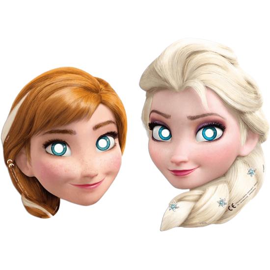 Frost: Frost Anna og Elsa Masker 6 styk