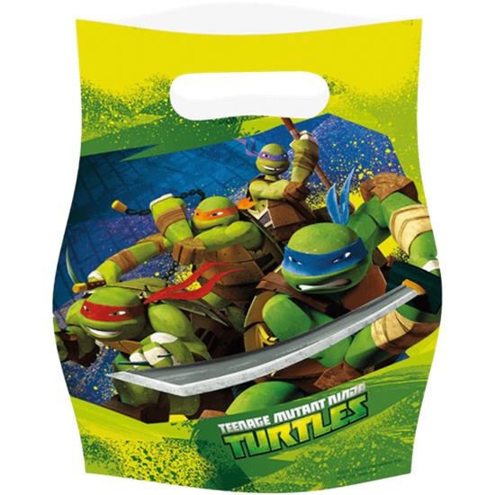 Ninja Turtles: Ninja Turtles Partybags 6 styk