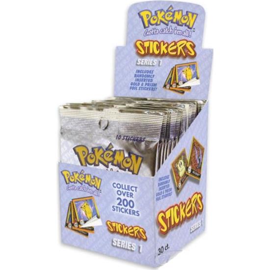 Pokémon: Pokemon Klistermærker - Hel Kasse med 300 stk.