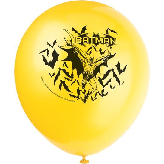 Diverse: Batman latexballoner 30 cm 8 styk