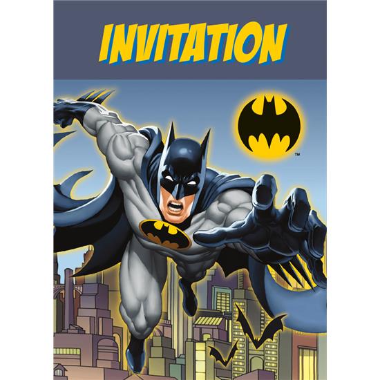 Batman: Batman invitationer 8 styk