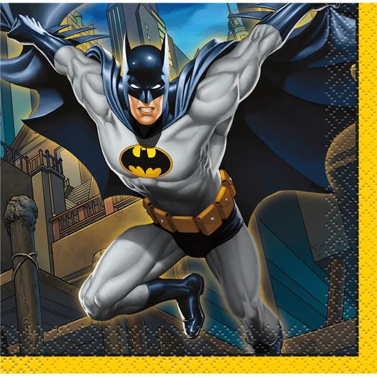 Batman: Batman servietter 26 x 26 cm 16 styk