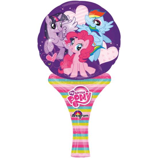 Diverse: My Little Pony folieballon med håndtag 30 x 15 cm