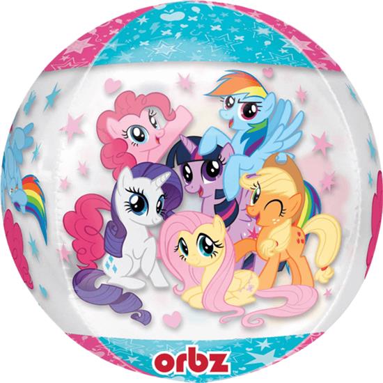 Diverse: My Little Pony Transparent folieballon 38 x 40 cm