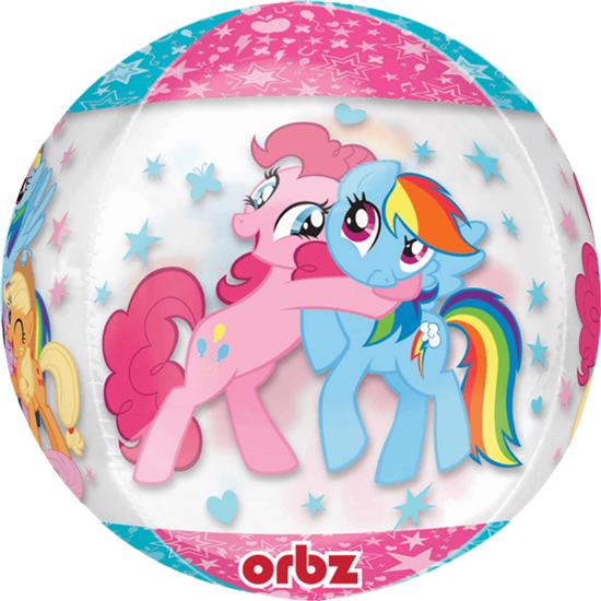 Diverse: My Little Pony Transparent folieballon 38 x 40 cm