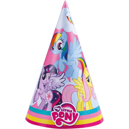 My Little Pony: My Little Pony partyhatte 8 styk